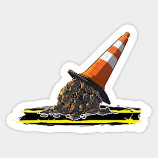 Rocky Road Sticker